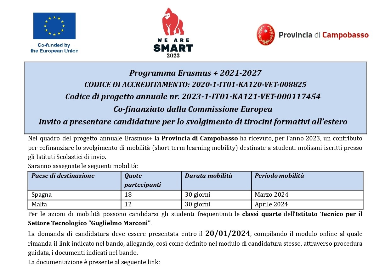 Avviso WE ARE SMART 2023 IIS MARCONI Campobasso.jpg ritagliato 1